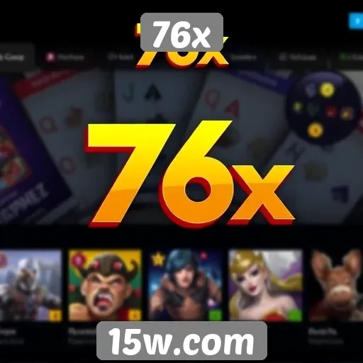 Análise das funcionalidades do site de jogos 76x